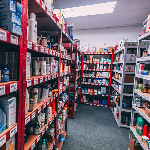 vue interieure Pharmacie des Bruyères