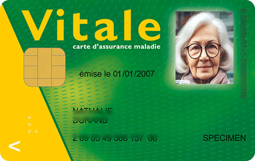 carte vitale mise à jour par la pharmacie des Bruyères